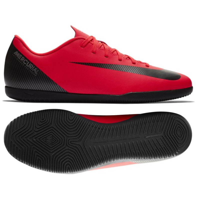 Calzado de interior Nike Mercurial Vapor 12 rojo