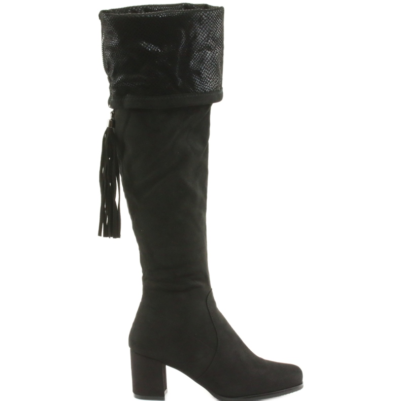 Botas de ante negro Filippo 514