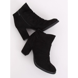 Negro FA177 Tacones negros