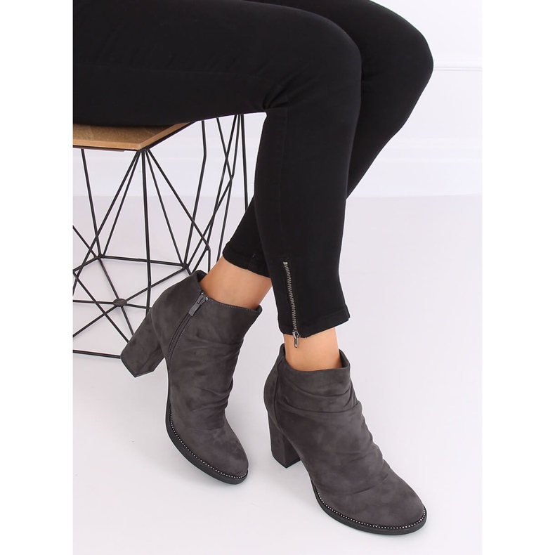 Gris tacones altos FA177 Gris