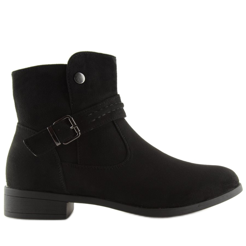 Botas de ante negro JKD-52 Black