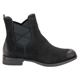 Botines Chelsea VINCEZA negro