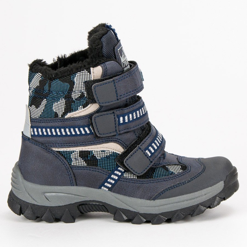 American Club Botas de nieve americanas azul