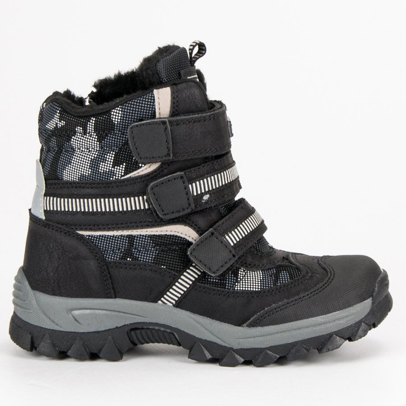 American Club Botas de nieve americanas negro
