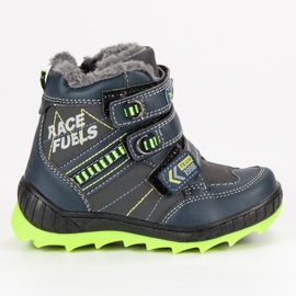 American Club Zapatos americanos con aislamiento azul