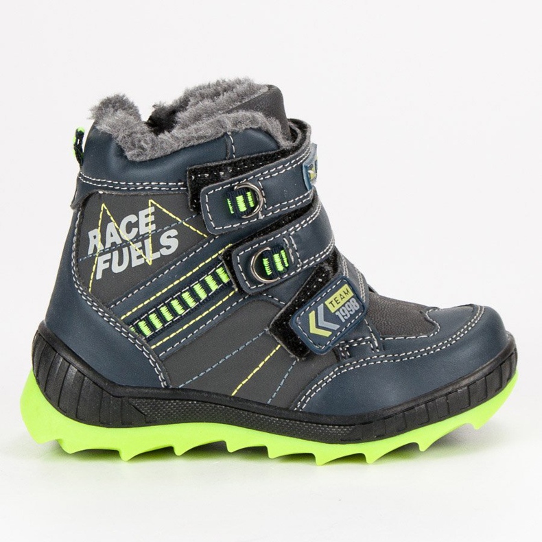 American Club Zapatos americanos con aislamiento azul