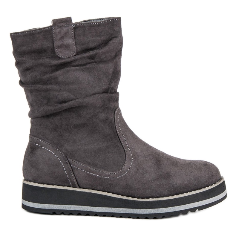 Kayla Botas de plataforma grises