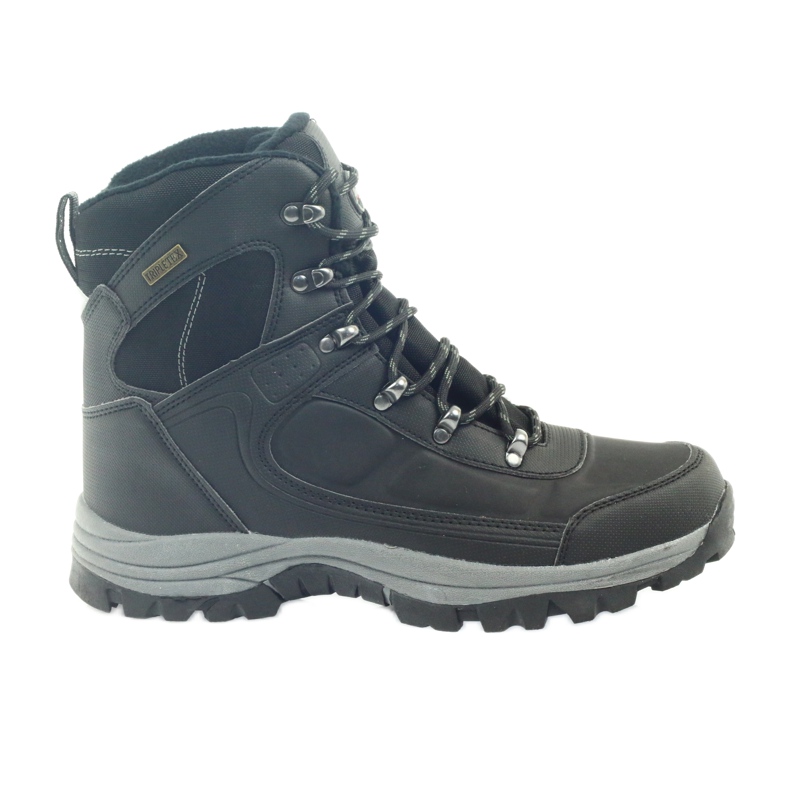 American Club Botas de invierno de trekking americanas con membrana negro