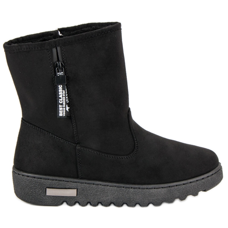 Mckeylor Botas de gamuza cálidas negro Mckeylor Botas de gamuza cálidas negro