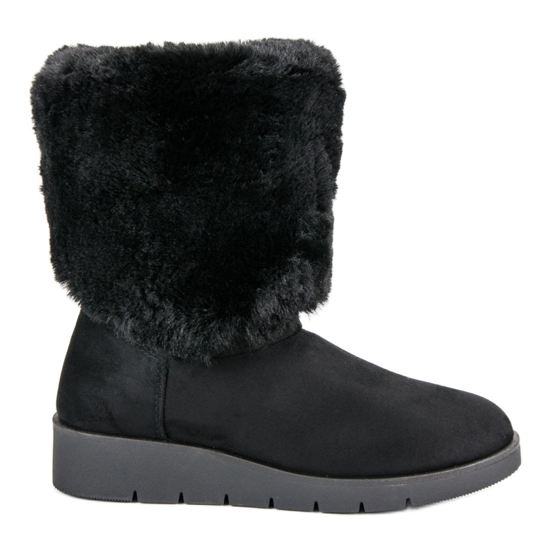 Kylie Zapatos de invierno de moda negro Kylie Zapatos de invierno de moda negro