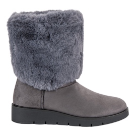 Kylie Zapatos de invierno de moda gris