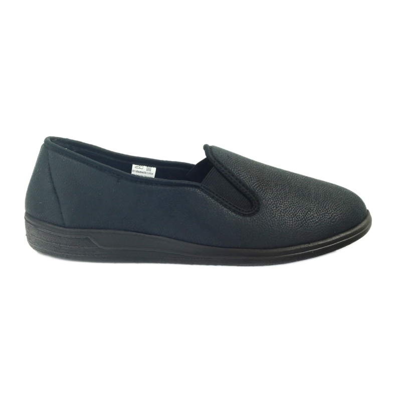 Befado zapatos de hombre zapatillas zapatillas 013M312 negro