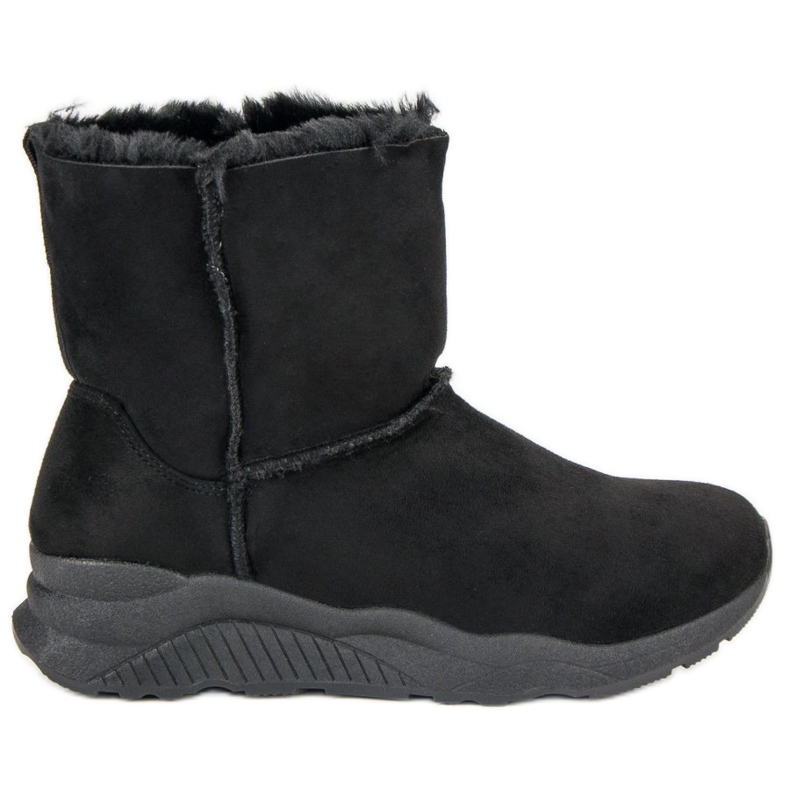Botas de nieve negras negro