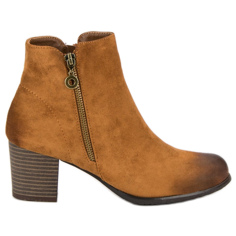 Botas de ante VINCEZA marrón