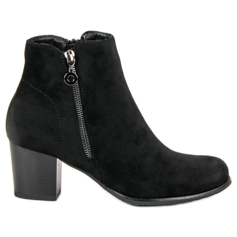 Botas de ante VINCEZA negro