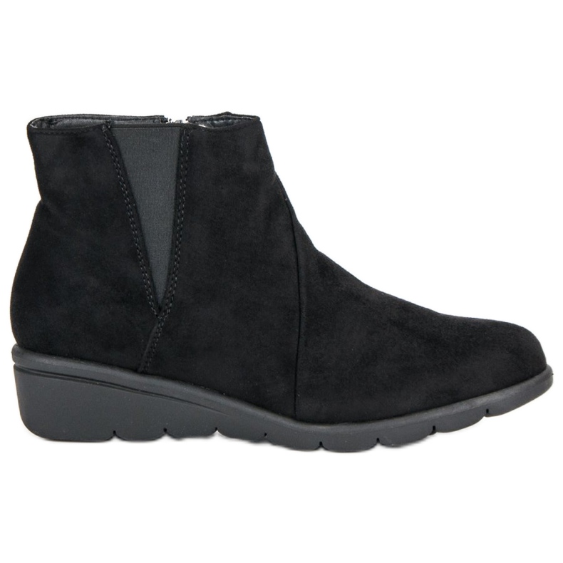 Kylie Botines de ante negro