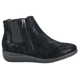 Kylie Botines negros en una cremallera Kylie Botines negros en una cremallera