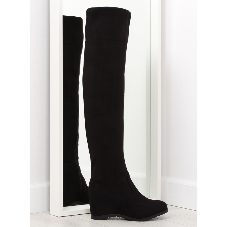 Botas de cuña negras 0-68 negras negro Botas de cuña negras 0-68 negras negro