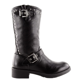 Botas negras para mujer 7317-PG Black negro Botas negras para mujer 7317-PG Black negro
