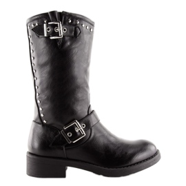 Botas negras para mujer 7317-PG Black negro