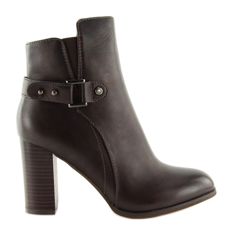 Tacones marrones 3974 Marrón