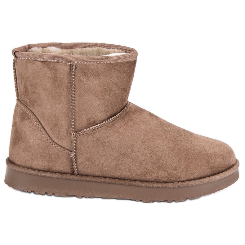 Kylie Botas de nieve sin cordones marrón