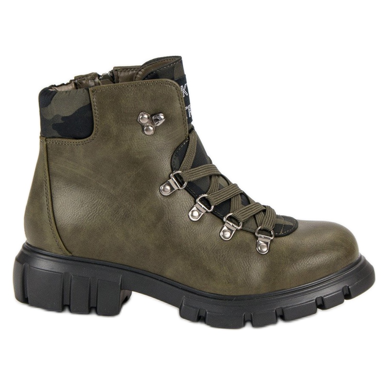 Kylie Botas con cordones verde Kylie Botas con cordones verde
