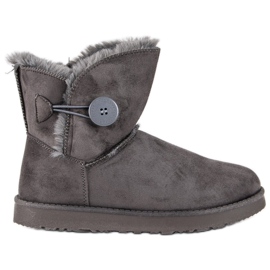 Kylie Suede Mukluki gris