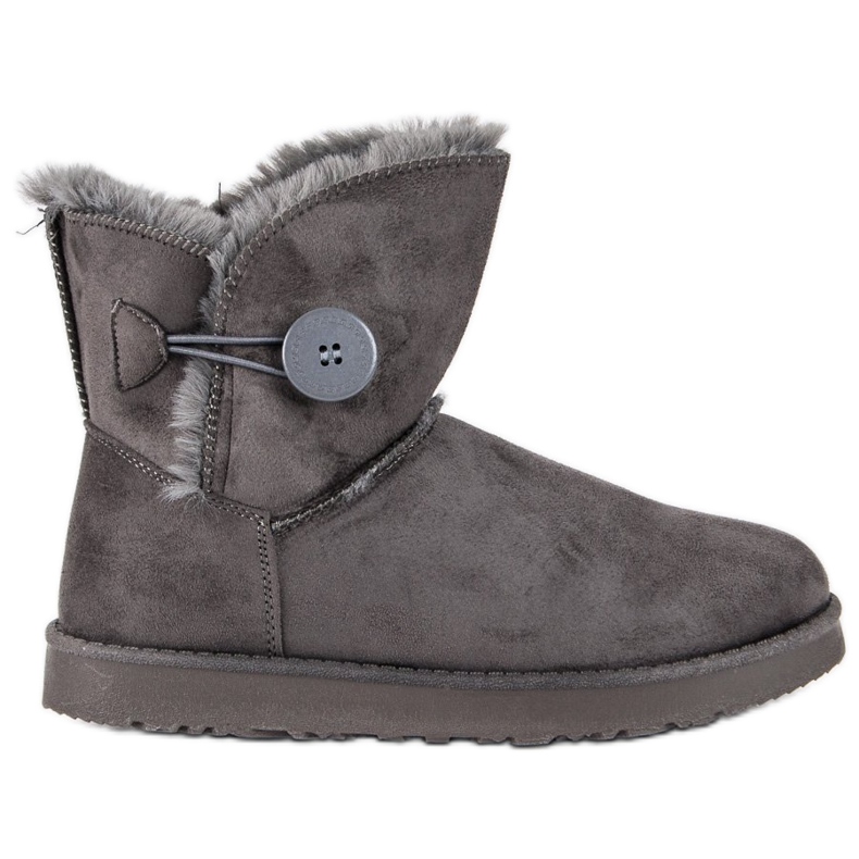 Kylie Suede Mukluki gris