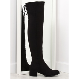 Botas negras de tacón alto BH129-HB negro