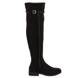 Botas negras, BH136-HB Negra negro