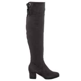 Botas mosqueteras grises B-318 Grey
