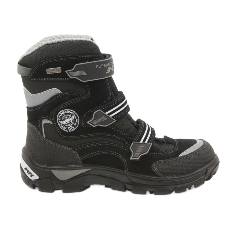 Botas membrana Bartek 47672 negro gris Botas membrana Bartek 47672 negro gris