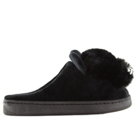 Pantuflas negras de mujer negras DD91 Black negro