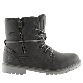 Botas de mujer cálidas grises GD-CC-18 DK.GRAY