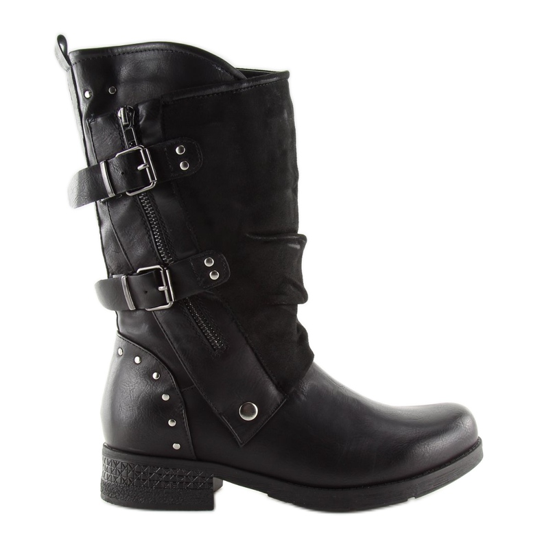 Botas militares negras GD-ZN78 Black negro Botas militares negras GD-ZN78 Black negro