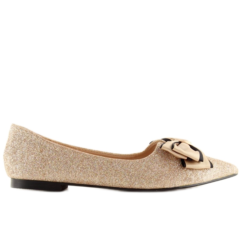 Bailarinas oro brillante LT101 Champagne dorado