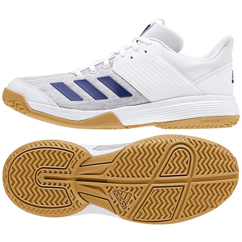 Zapatillas de voleibol Adidas Ligra M CP8904 blanco