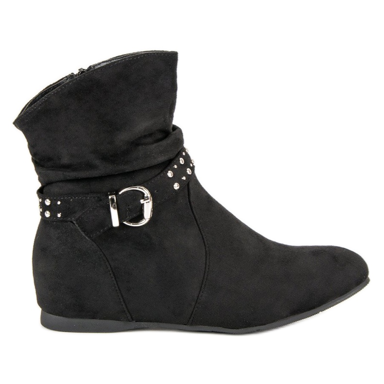 Seastar Botas de cuña negro