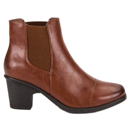 G2G/Good To Great Botas de tacón marrón