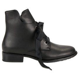 Filippo Botines atados negro Filippo Botines atados negro