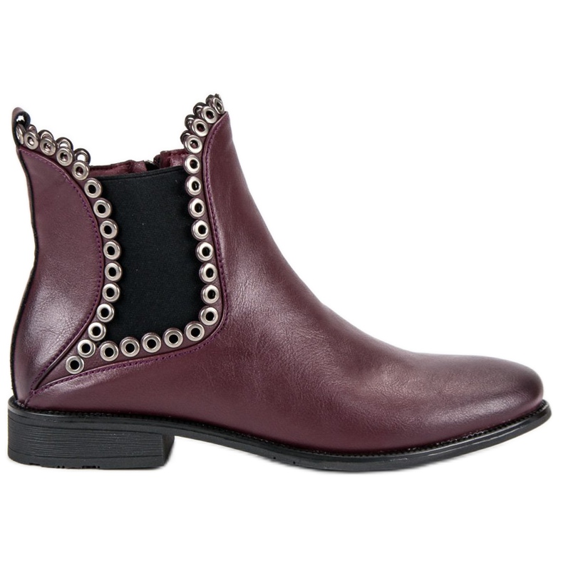 Filippo Botines Chelsea casuales rojo