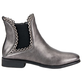 Filippo Botines Chelsea casuales gris