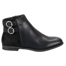 Super Mode Botas bajas negras negro
