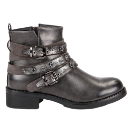 Sixth Sense Botas de rock gris