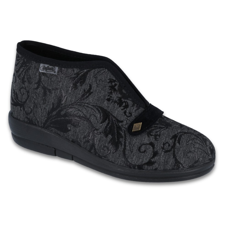 Zapatos de mujer befado pu 031D036 negro gris