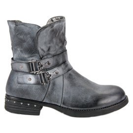 Forever Folie Botines Blue Workers azul