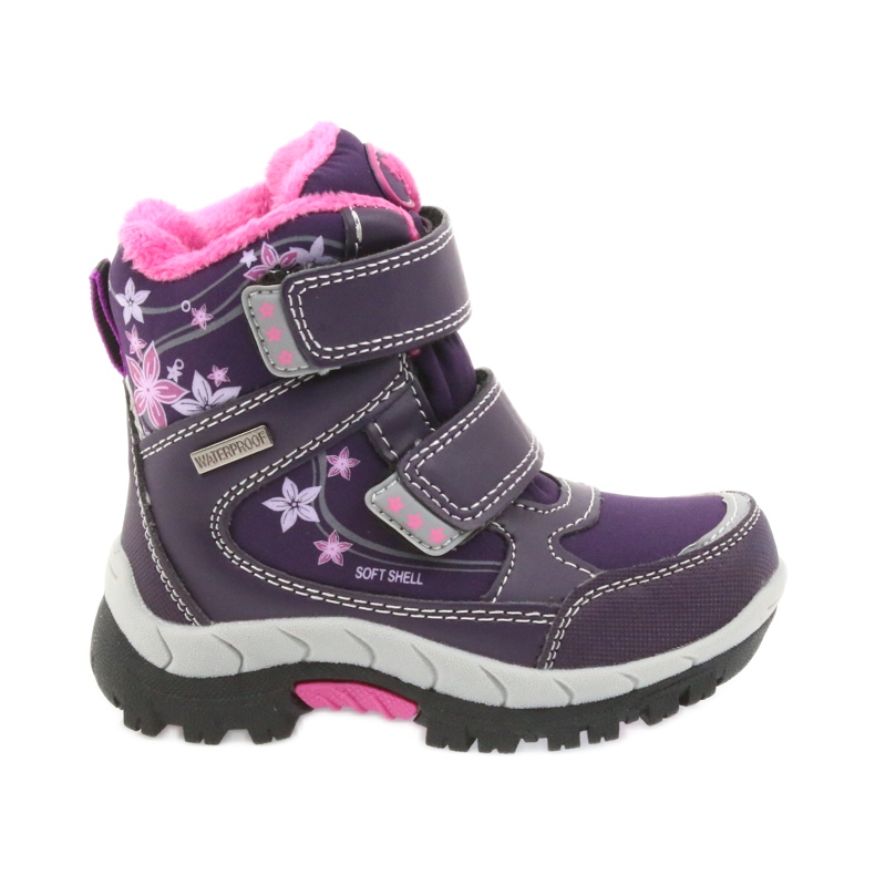 American Club Botas americanas botas de invierno con membrana 3121 violeta