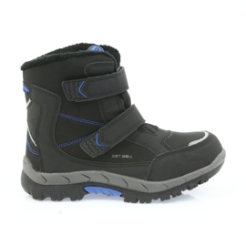 American Club Botas americanas botas de invierno con membrana 3123 negro azul