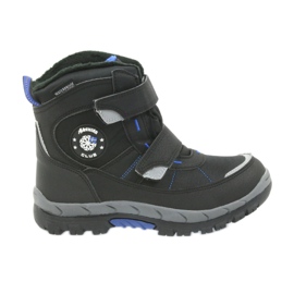 American Club Botas americanas botas de invierno con membrana de 1122. negro azul